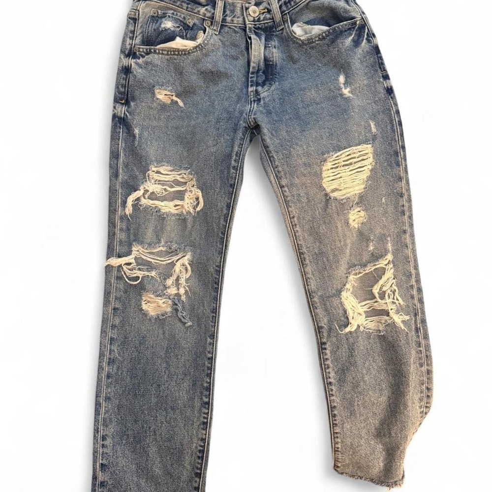 PacSun Vintage Loose Distressed Ripped Jeans Size 28